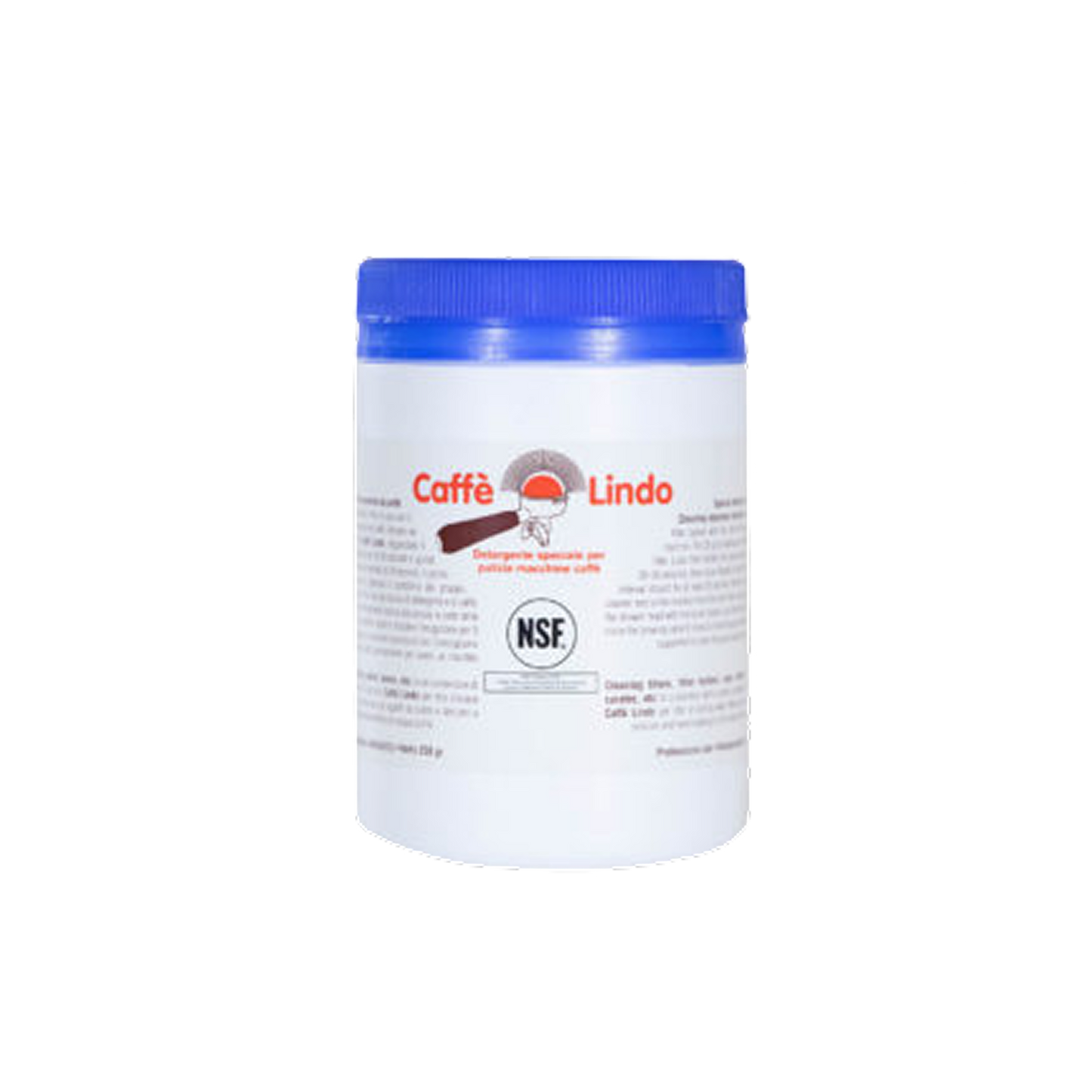 Backflush powder