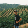 koffieboer Augusto in Mantiqueira de Minas, Brazilië