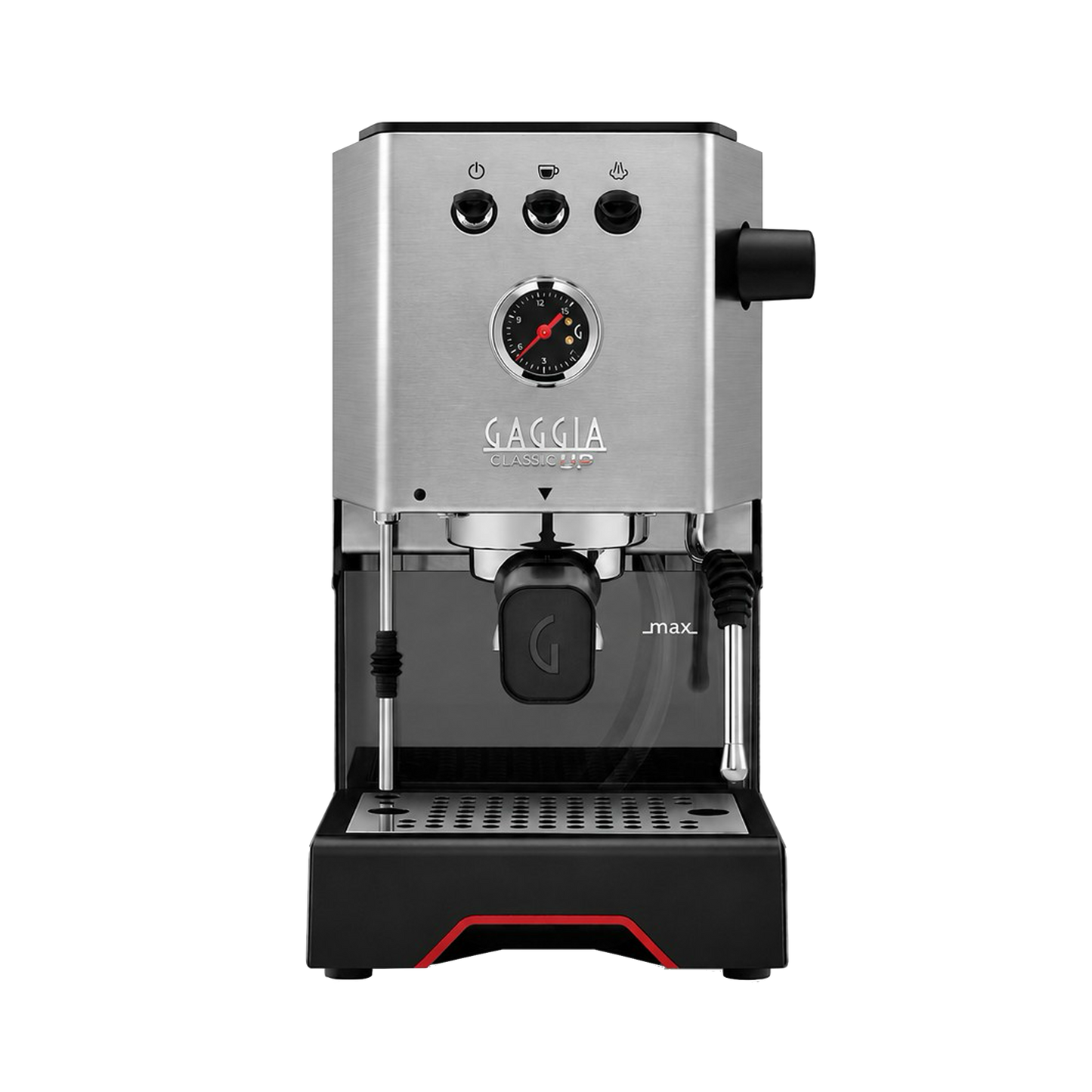 Gaggia Classic Up zilver voorkant