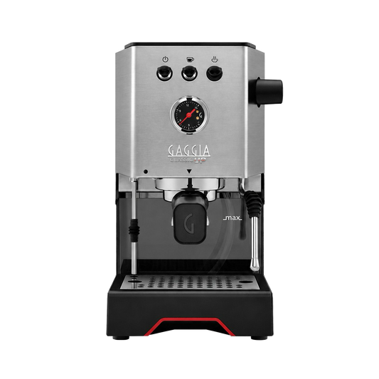 Gaggia Classic Up zilver voorkant