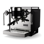 Chrome Rocket Espresso Bicocca Espresso Machine Dual boiler Black FREKKO
