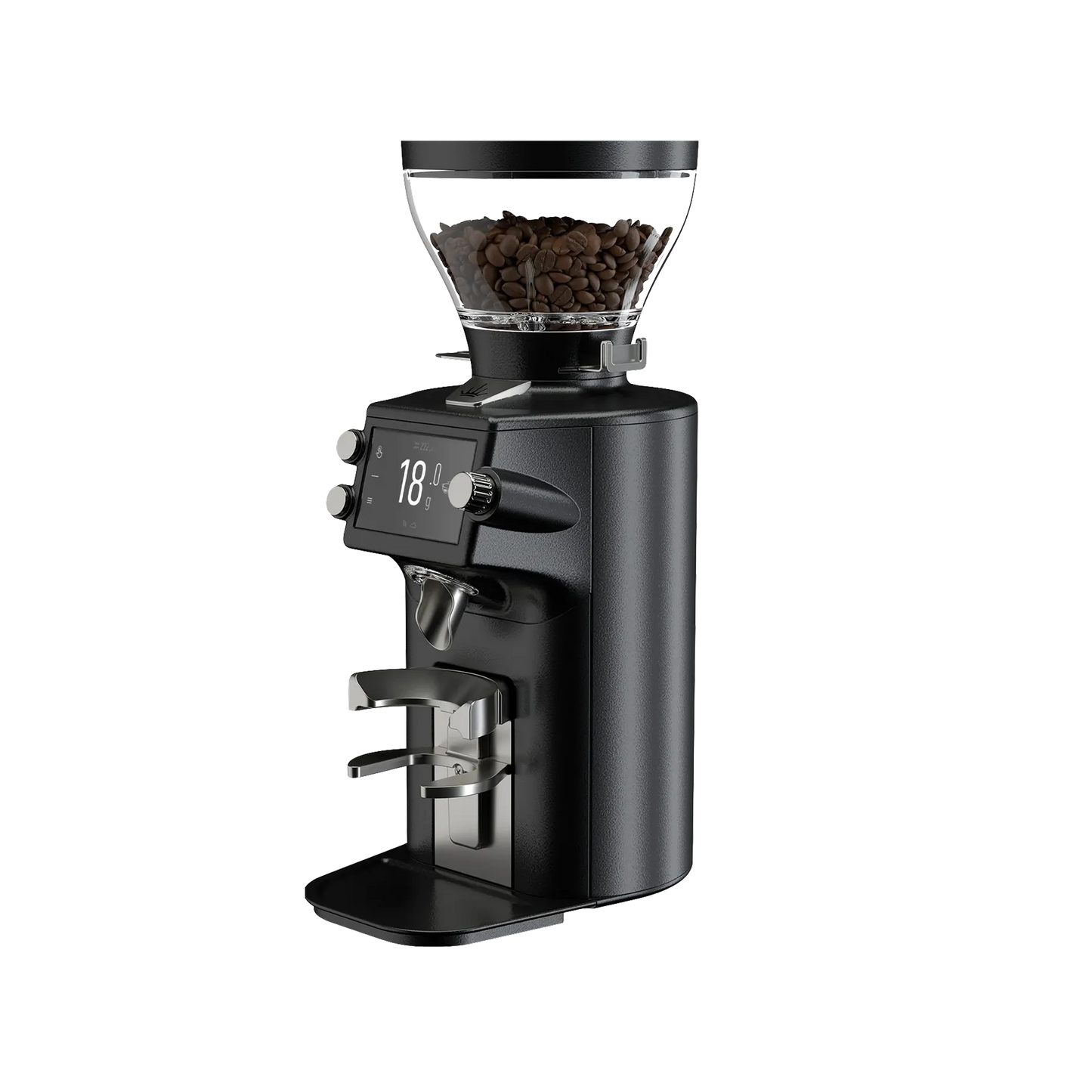 Mahlkönig X64 SD koffiemolen zwart met display aan