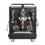 Profitec Drive Espresso Machine Black with Walnut Front view