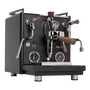 Profitec Drive Espresso Machine Black with Walnut Side view
