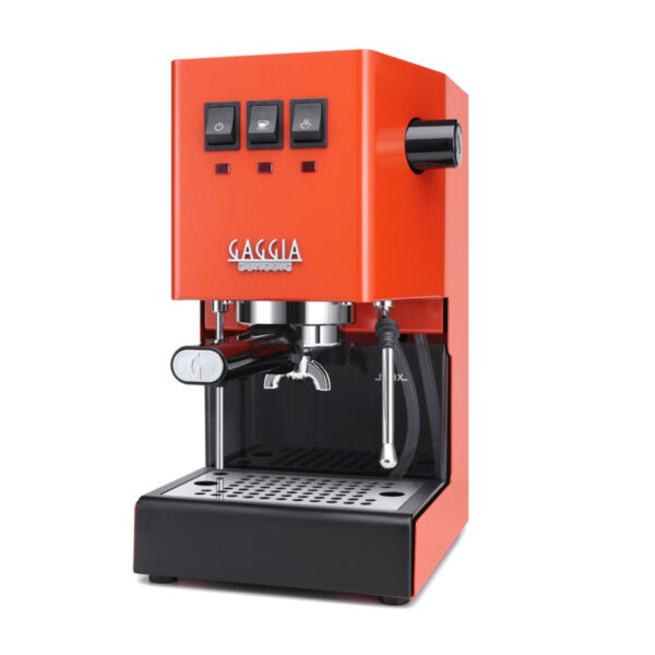Gaggia Classic Evo Pro espressomachine frekko red orange