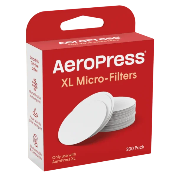 Aeropress — XL Papieren Filters AeroPress filters for AeroPress XL brewer frekko